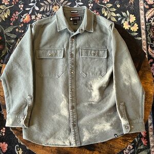 Duluth Trading - Alaskan Hardgear Green Moleskin Guide Shirt